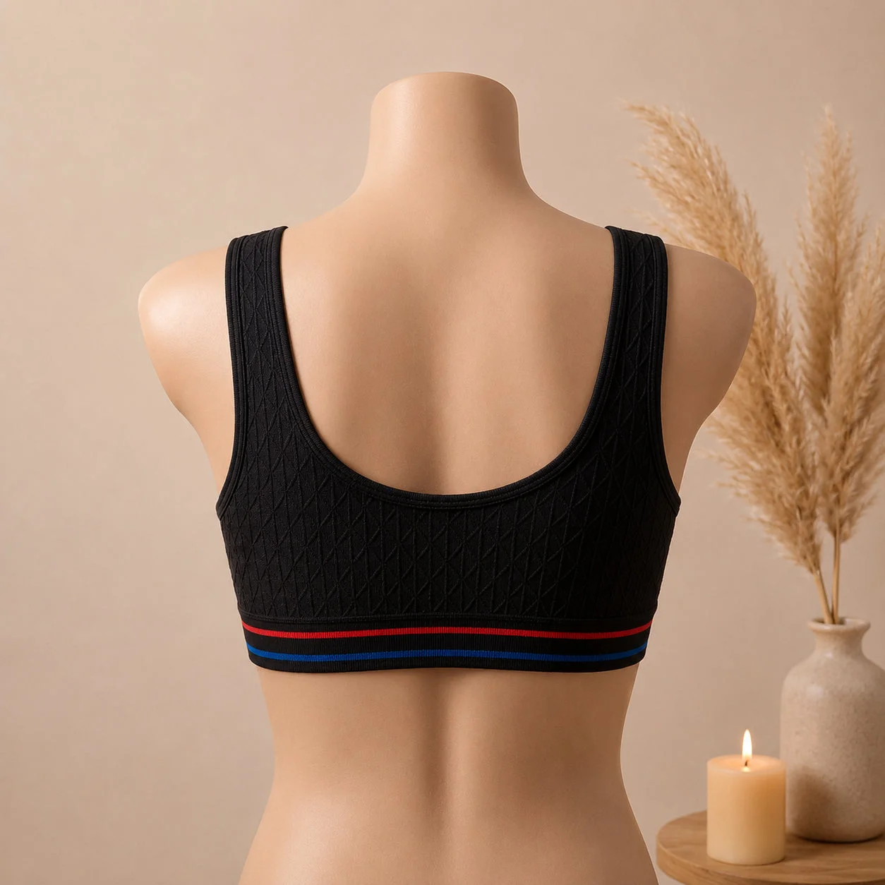 FlexFit Seamless Sports Bra – Supportive Wireless Active Comfort — photo 3