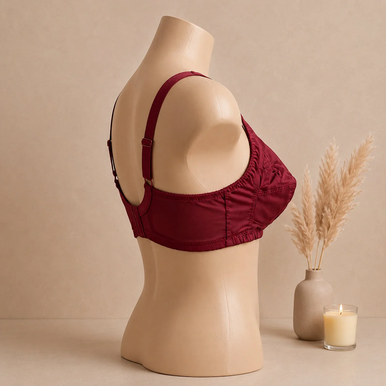 Pure Cotton Embroidered Brassiere Breathable, Soft & All Day Comfort — photo 4