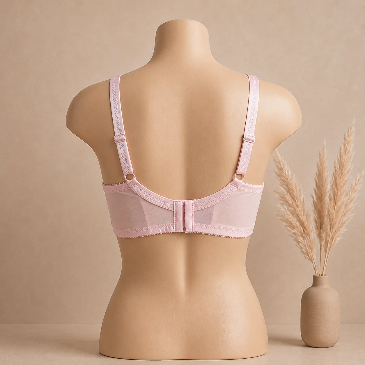 Pure Cotton Embroidered Brassiere Breathable, Soft & All Day Comfort — photo 3