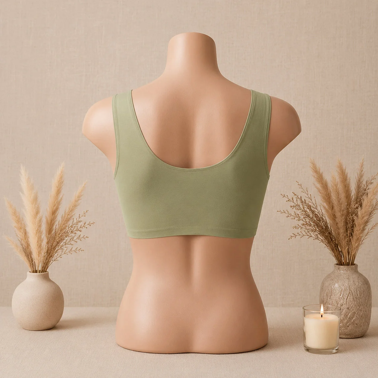 Soft Padded Feeding Bra – Wireless Comfortable Nursing Bra for Moms — photo 3
