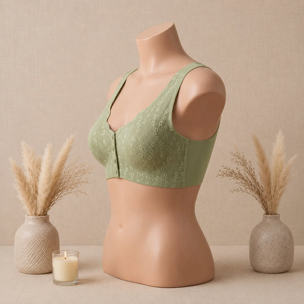 Soft Padded Feeding Bra – Wireless Comfortable Nursing Bra for Moms — photo 4