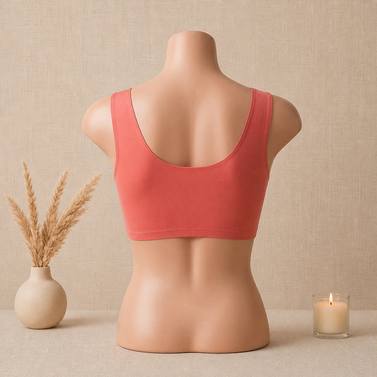 Soft Padded Feeding Bra – Wireless Comfortable Nursing Bra for Moms — photo 3