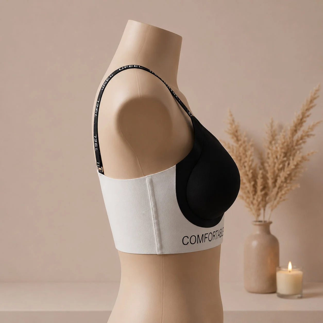 Comfortable Padded Sports Bra – Wireless Soft Support for Everyday Wear — photo 4